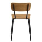 Chaises Velling - Lot de 4 Chêne sauvage / Noir