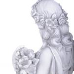 Gartenfigur Helena Keramik - Weiß