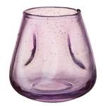 Teelichthalter FALL IN LOVE Glas - Violett