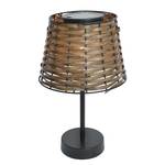 Lampe Rada Fer - Noir / Marron