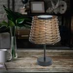 Lampe Rada Fer - Noir / Marron