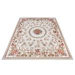 Kurzflorteppich Nour Polyester / Baumwolle - Creme - 150 x 220 cm