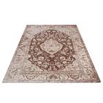 Kurzflorteppich Mahat Polyester / Baumwolle - Braun - 120 x 180 cm