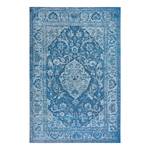 Kurzflorteppich Mahat Polyester / Baumwolle - Blau - 160 x 235 cm