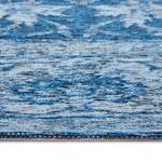 Kurzflorteppich Mahat Polyester / Baumwolle - Blau - 160 x 235 cm