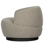 Fauteuil pivotant Woolly Tissu structuré - Beige