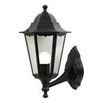 Lampada da parete Cardiff Up Alluminio - Nero - 1 punti luce