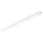 Plafonnier Oakland Double Matière plastique / Blanc - 1 ampoule - Largeur : 153 cm