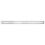 Plafonnier Works Single Matière plastique - Gris - 1 ampoule - Largeur : 125 cm