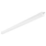 Lampada da soffitto Oakland Single Materiale plastico - Bianco - 1 punto luce - Larghezza: 123 cm