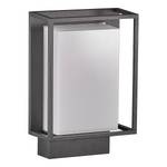 Wandlamp Nestor aluminium - zwart - 1 lichtbron