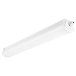 Lampada da soffitto Oakland Double Materiale plastico - Bianco - 1 punto luce - Larghezza: 63 cm