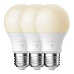 Set di 3 lampadine Smart E27 900lm Vetro trasparente