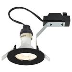 Inbouwlamp Canis 4000 set van 3 aluminium - Zwart