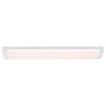 Plafondlamp Wilmington kunststof - wit - 1 lichtbron - Breedte: 61 cm