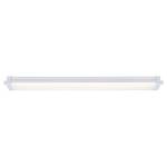 Lampada da soffitto Burbank 90 Materiale plastico - Bianco - 1 punto luce