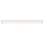 Plafondlamp Wilmington kunststof - wit - 1 lichtbron - Breedte: 91 cm