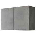 Meuble haut Captiva 2 portes Anthracite Chromix