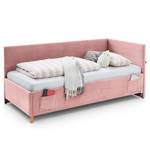 Letto Cool Velluto a coste Scota: mauve - 90 x 200cm - Senza rete a doghe