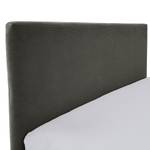 Letto imbottito Cool Velluto a coste Scota: antracite - 120 x 200cm - Senza rete a doghe