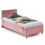 Letto imbottito Cool Velluto a coste Scota: mauve - 120 x 200cm - Con rete a doghe