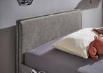 Letto imbottito Fun Tessuto Cieli: grigio - 90 x 200cm - Senza rete a doghe