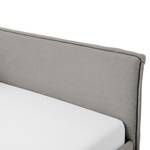 Letto Fun Tessuto Cieli: grigio - 90 x 200cm - Senza rete a doghe