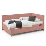 Kojenbett Fun Webstoff Cieli: Rosé - 90 x 200cm - Mit Lattenrost