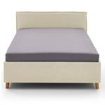 Letto imbottito Fun Tessuto Cieli: crema - 120 x 200cm - Con rete a doghe