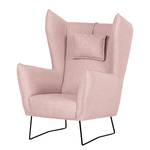 Fauteuil Caleta Tissu - Tissu Sogol: Mauve - Avec repose-pieds