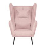 Fauteuil Caleta Tissu - Tissu Sogol: Mauve - Avec repose-pieds