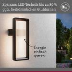 Wandlamp Reana aluminium - antracietkleurig - 1 lichtbron