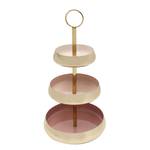 Etagere Art Deco Typ A Eisen - Beige / Rosa