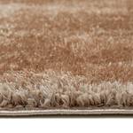 Hochflorteppich Gela Polyester - Taupe - 60 x 110 cm