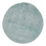 Hoogpolig vloerkleed Gela Rond polyester - Turquoise