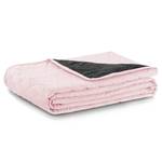 Tagesdecke Daxel Polyester - Grau / Rosa - 170 x 270 cm