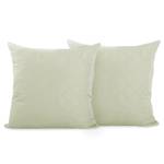 Kissenbezug Daxel 2er-Set Polyester - Beige - 40 x 40 cm