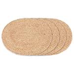 Placemat Bombay set van 4 jute - natuurlijk