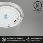 LED-tafellamp Tyli aluminium - 1 lichtbron - Chrome