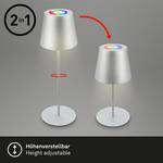 LED-tafellamp Tyli RGB aluminium - 1 lichtbron - Chrome