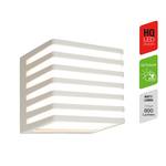 LED-wandlamp Leka aluminium - 1 lichtbron - Grijs