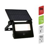 Solar-wandlamp Fyre aluminium - zwart - 1 lichtbron