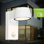 Applique murale LED Hegg avec capteur Aluminium - 1 ampoule - Blanc