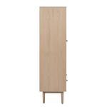 Armoire vitrine Avestro Beige - Marron - Bois manufacturé - 80 x 145 x 40 cm