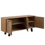 Dressoir Djoïa eikenhout/zwart