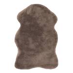 Kurzflorteppich Rabbit Light Sheepskin Polyester - 60 x 90 cm - Taupe