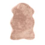 Kurzflorteppich Rabbit Light Sheepskin Polyester - 60 x 90 cm - Creme