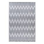 Kurzflorteppich Sarai Typ B Polyester - Grau / Weiß - 160 x 230 cm