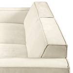 2-Sitzer Sofa Montans Webstoff Stormy: Creme