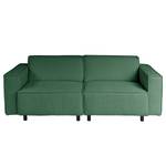 2-Sitzer Sofa Montans Webstoff Stormy: Grün